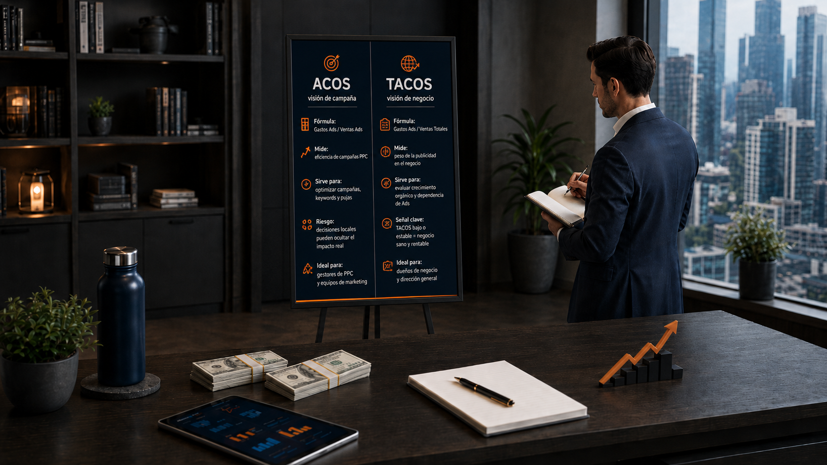 ACOS y TACOS en Amazon Ads para mejorar rentabilidad PPC