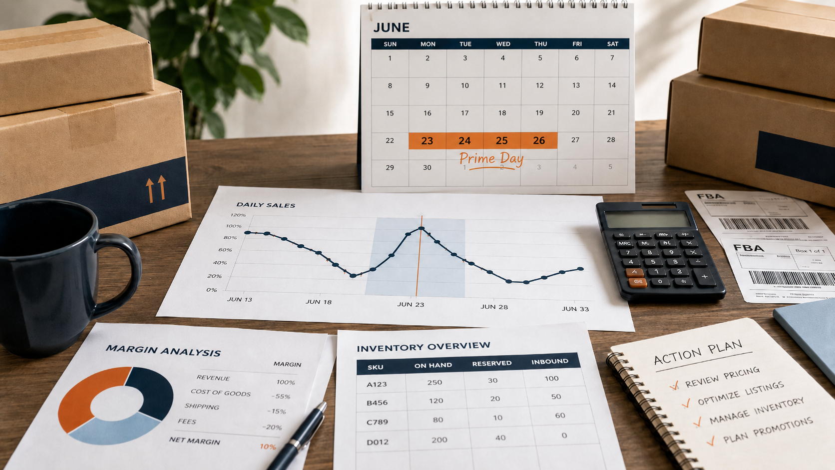 analisis de bajada de ventas antes y despues de Prime Day en Amazon